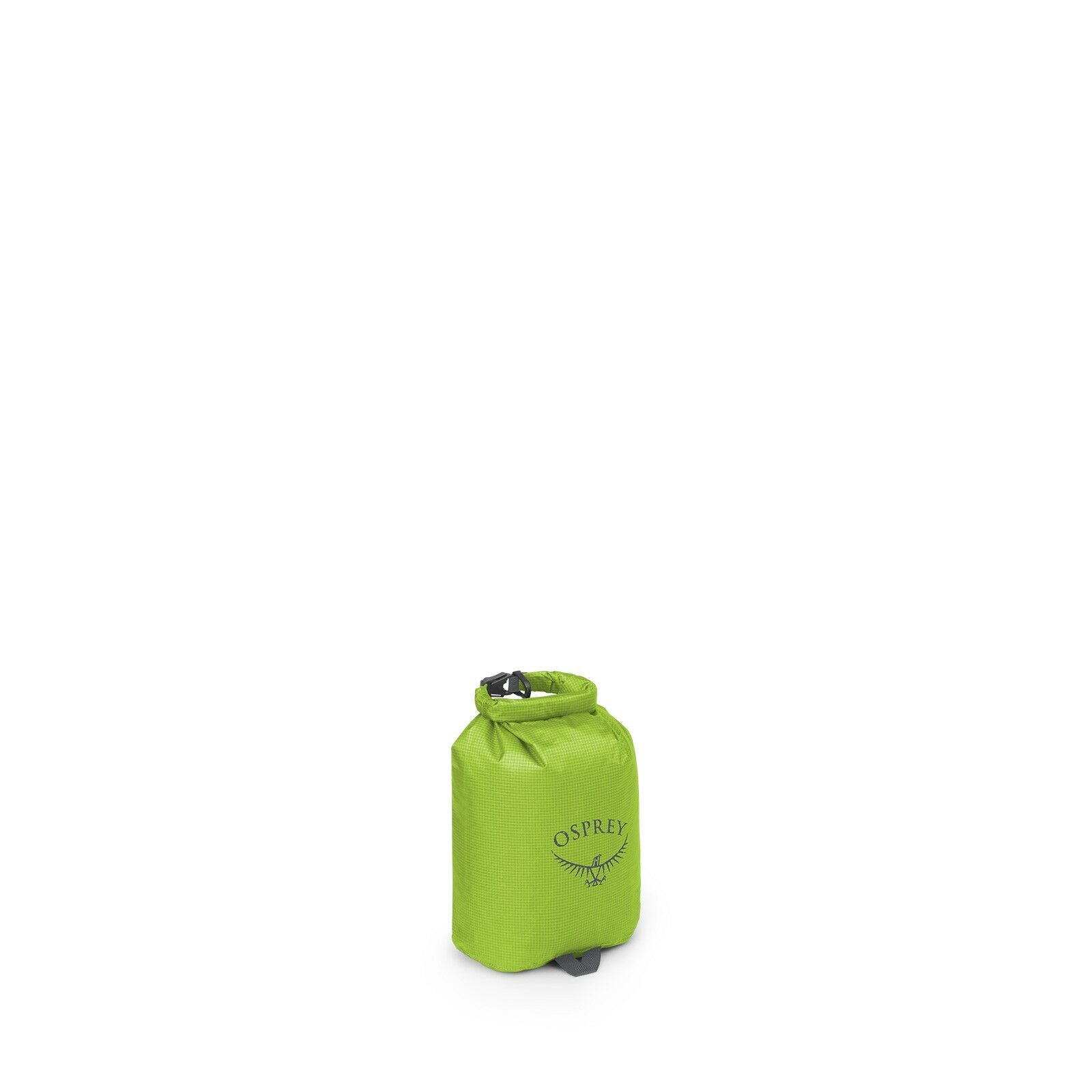 side view of the Ultralight Dry Sack 3 L in color limongreen