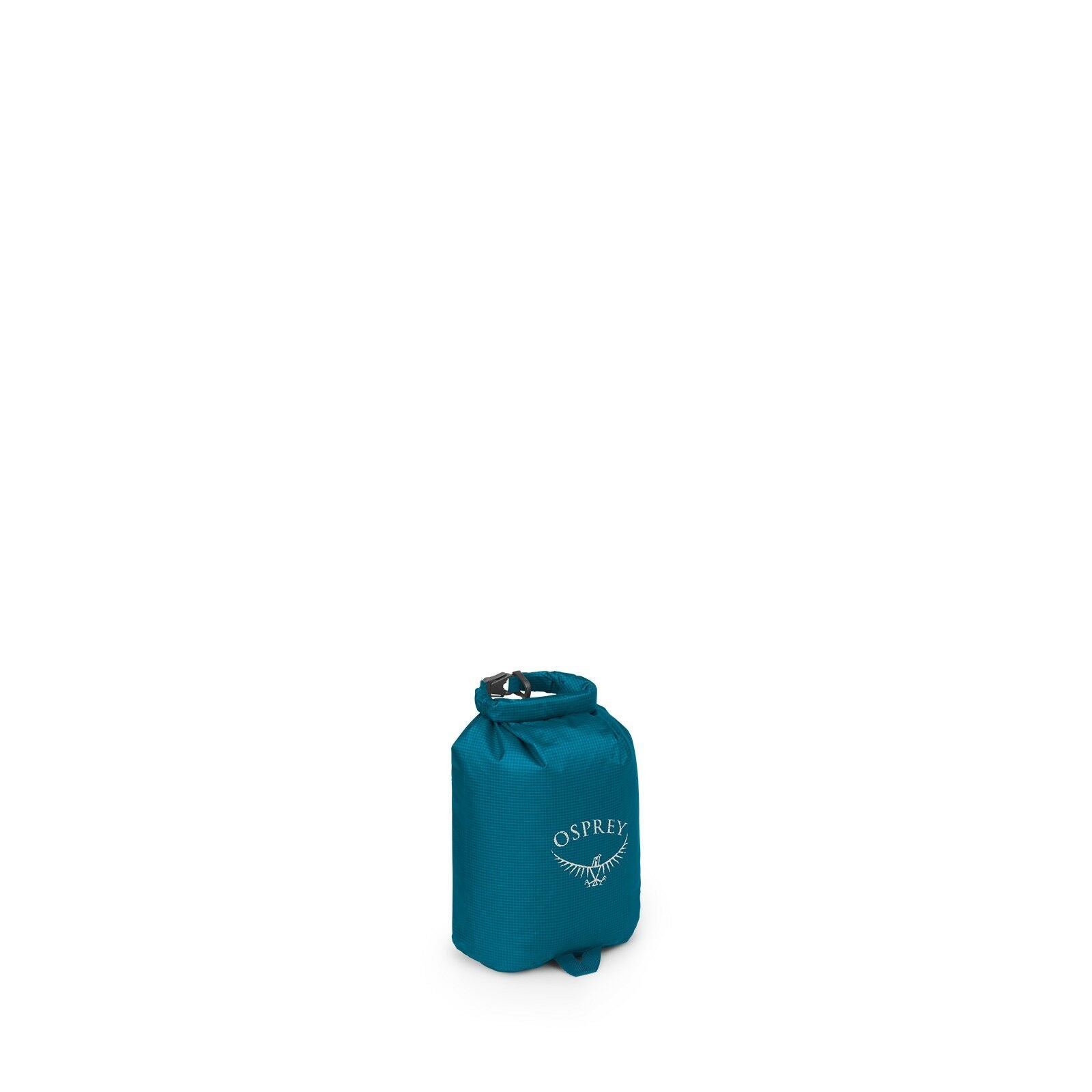 side view of the Ultralight Dry Sack 3 L in color waterfrontblue