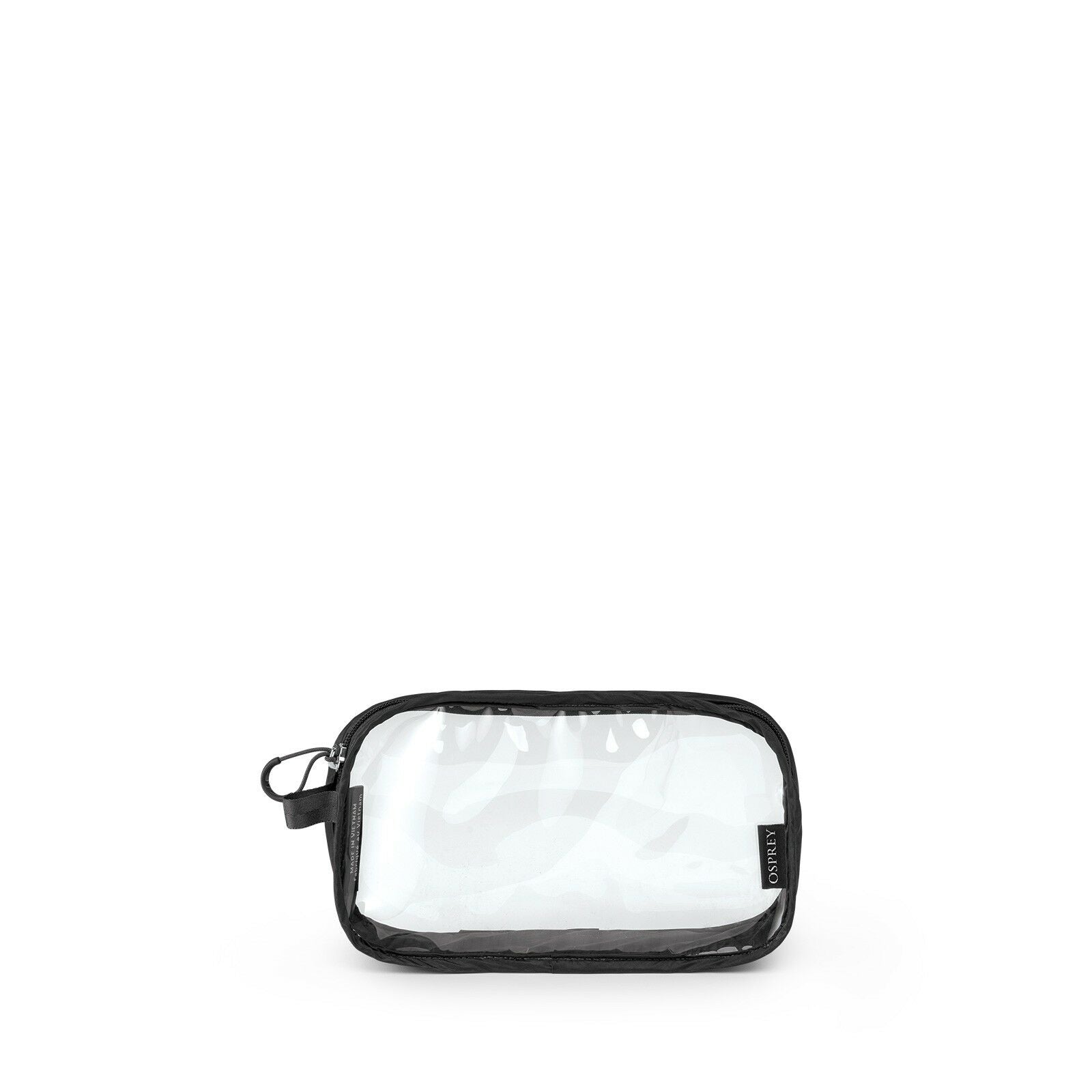 side view of the Ultralight Liquids Pouch in color black