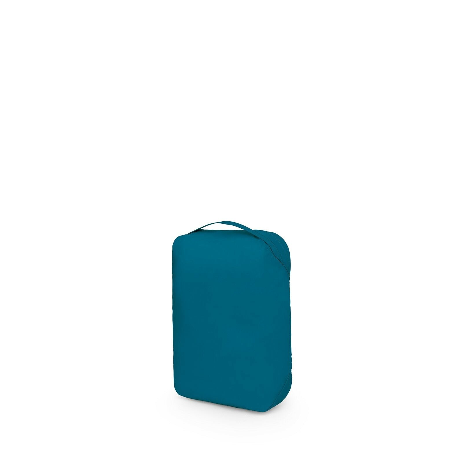 a 4/5 view of the Ultralight Packing Cube Medium in color waterfrontblue