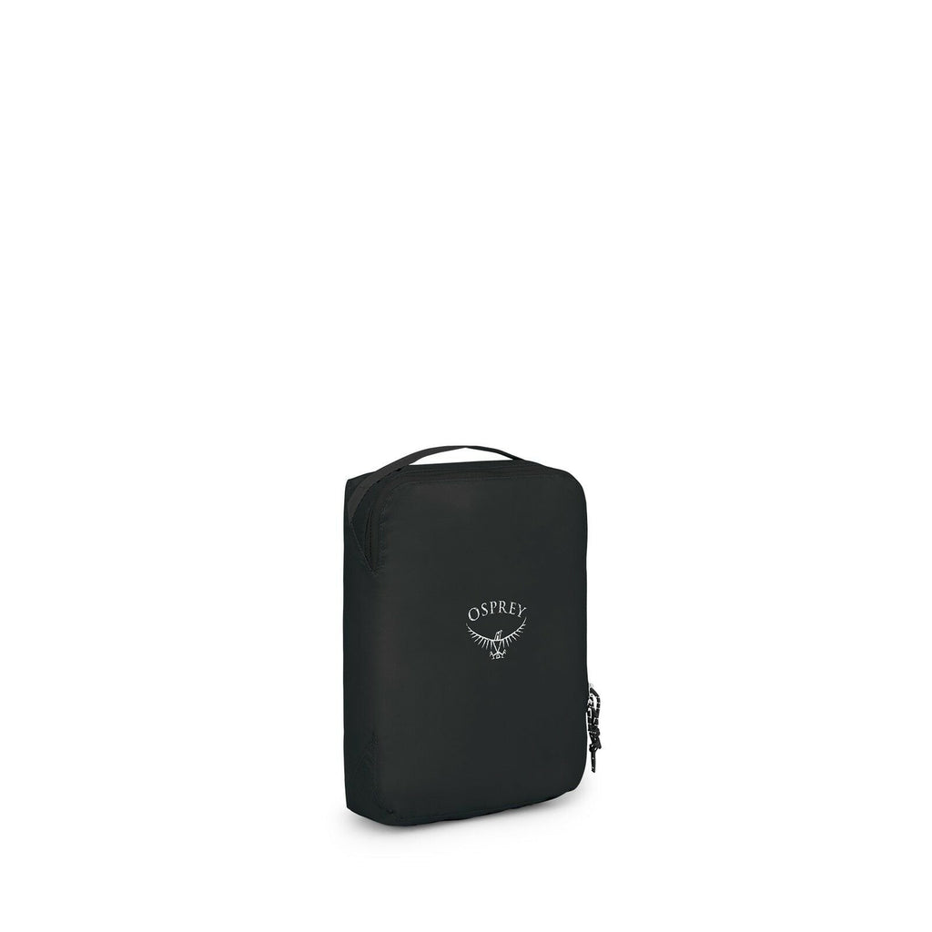 side view of the Ultralight Packing Cube Medium in color black