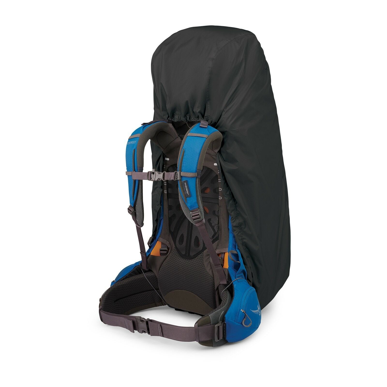 a 4/5 view of the Ultralight Raincover Large in color black