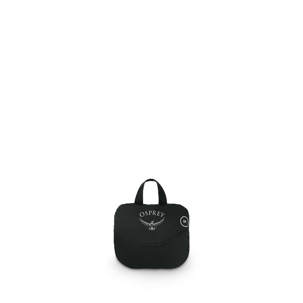 side view of the Ultralight Raincover Medium in color black