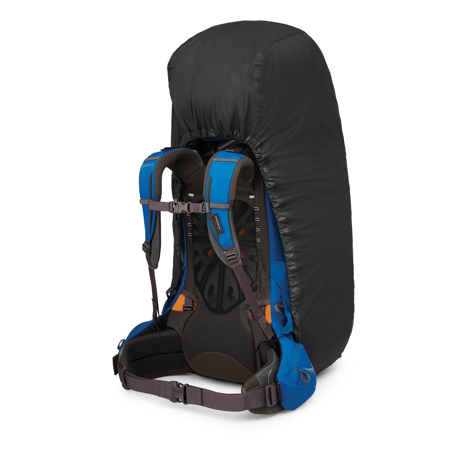 a 4/5 view of the Ultralight Raincover Extra Large in color black