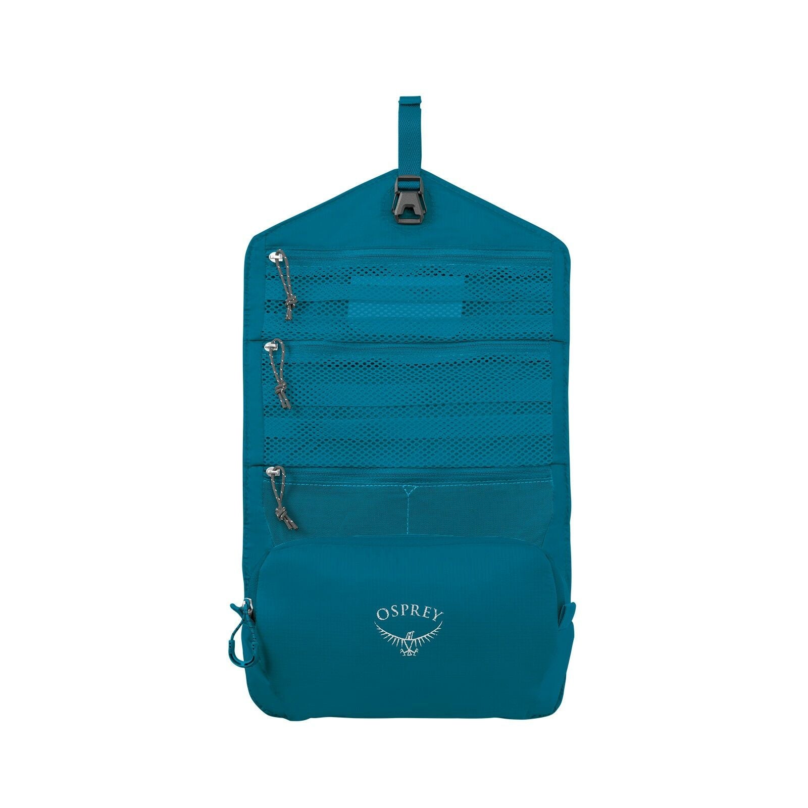 side view of the Ultralight Roll Organizer in color waterfrontblue
