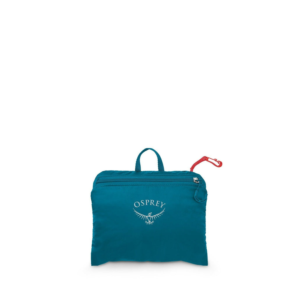 side view of the Ultralight Stuff Duffel in color waterfrontblue