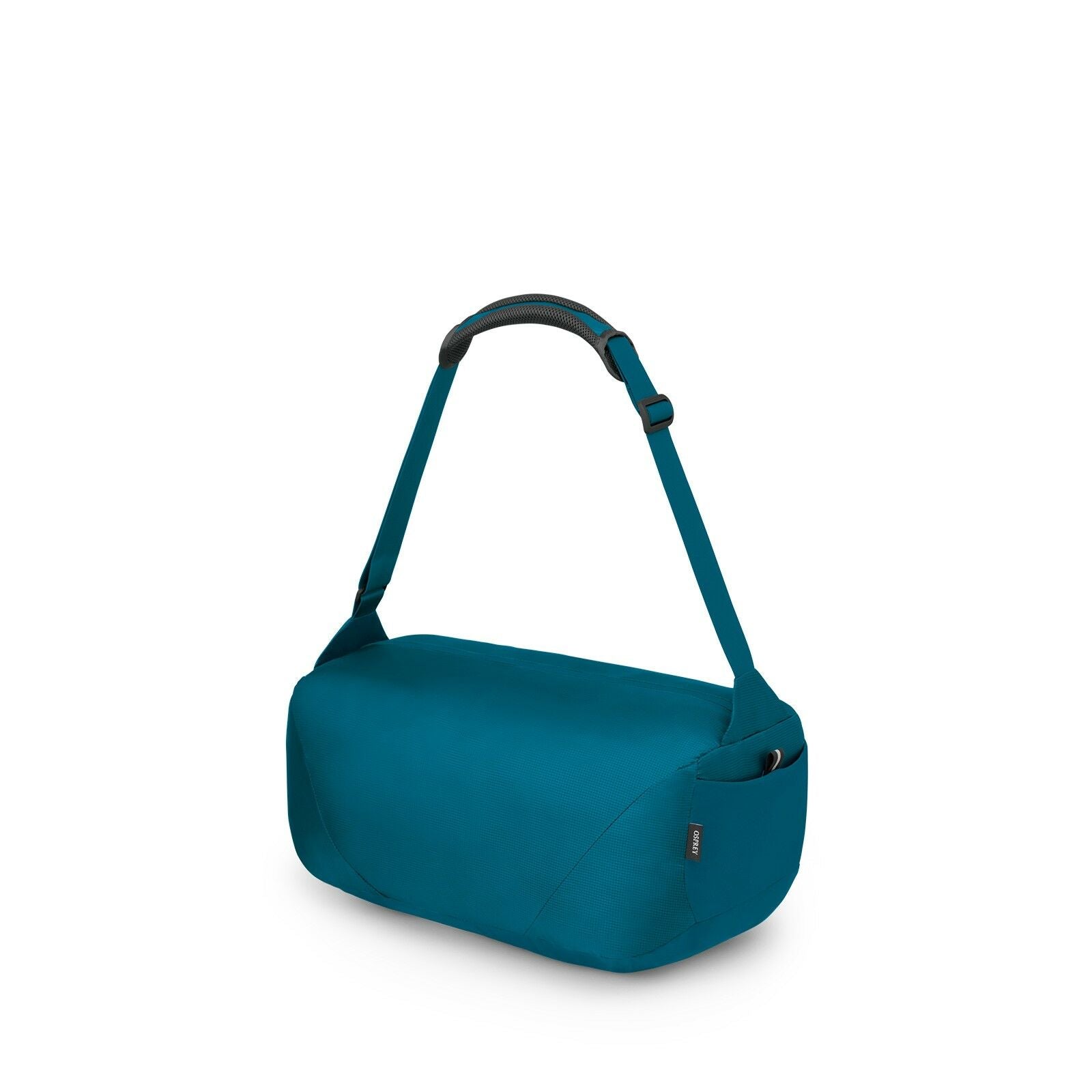 a 4/5 view of the Ultralight Stuff Duffel in color waterfrontblue