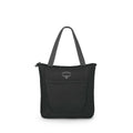 side view of the Ultralight Stuff Tote in color black