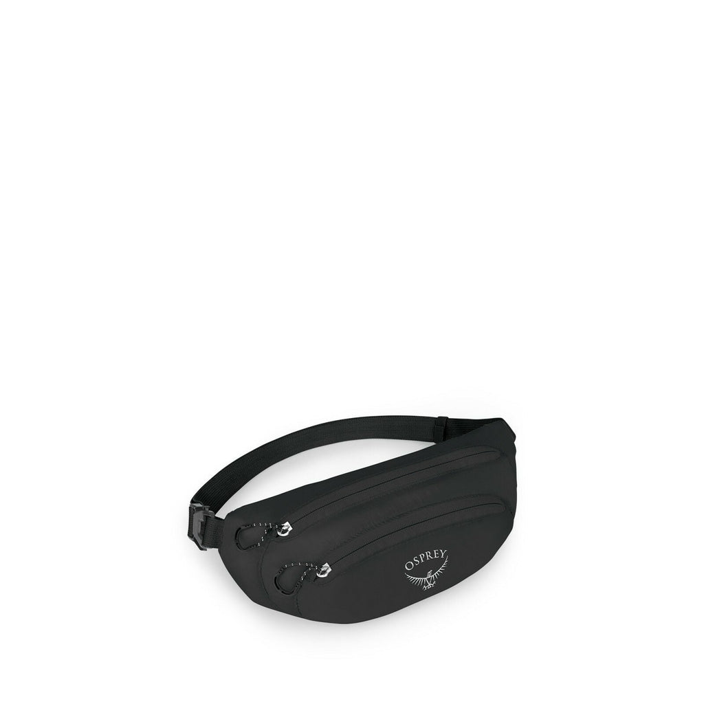side view of the Ultralight Stuff Waist Pack in color black