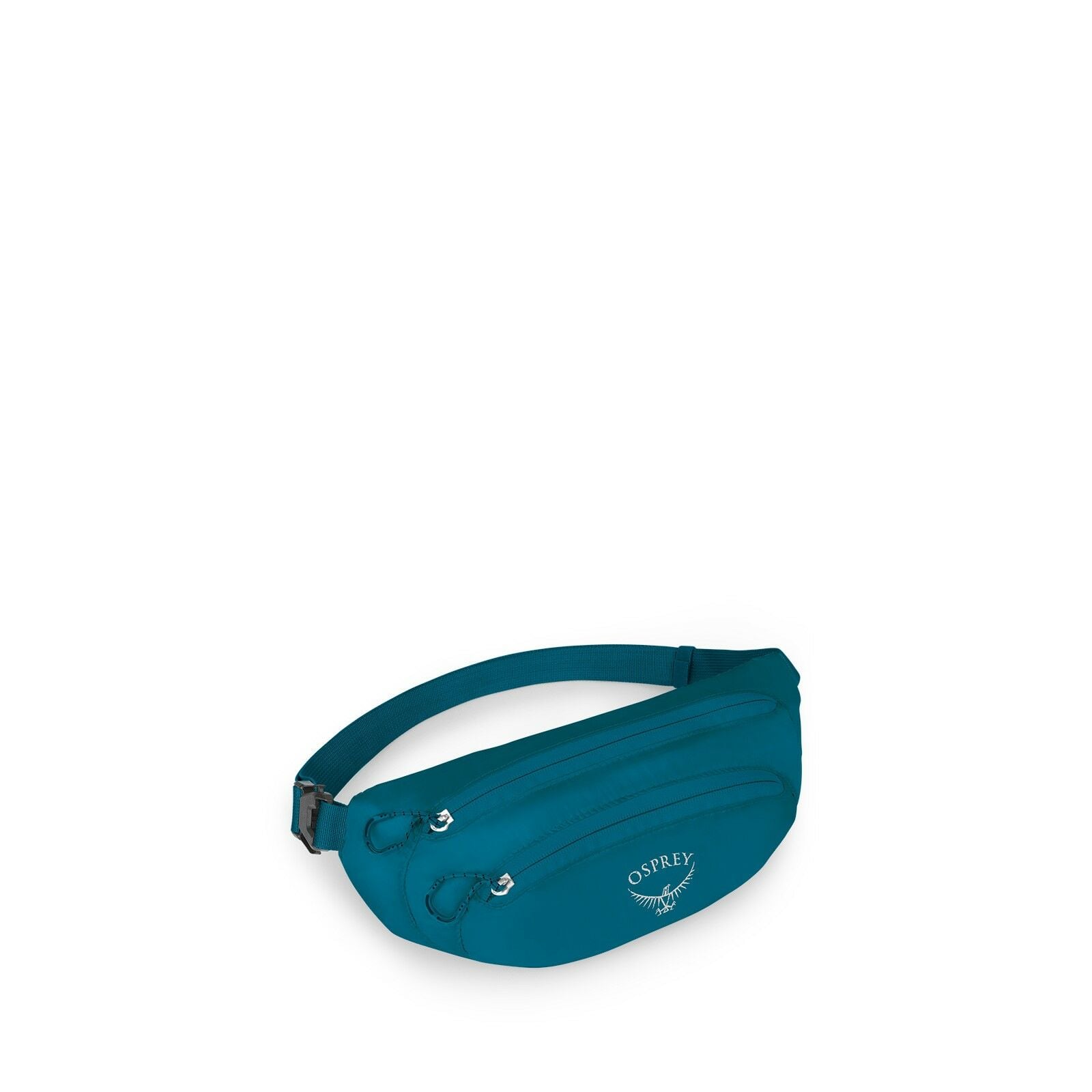 side view of the Ultralight Stuff Waist Pack in color waterfrontblue