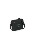side view of the Ultralight Shoulder Satchel in color black