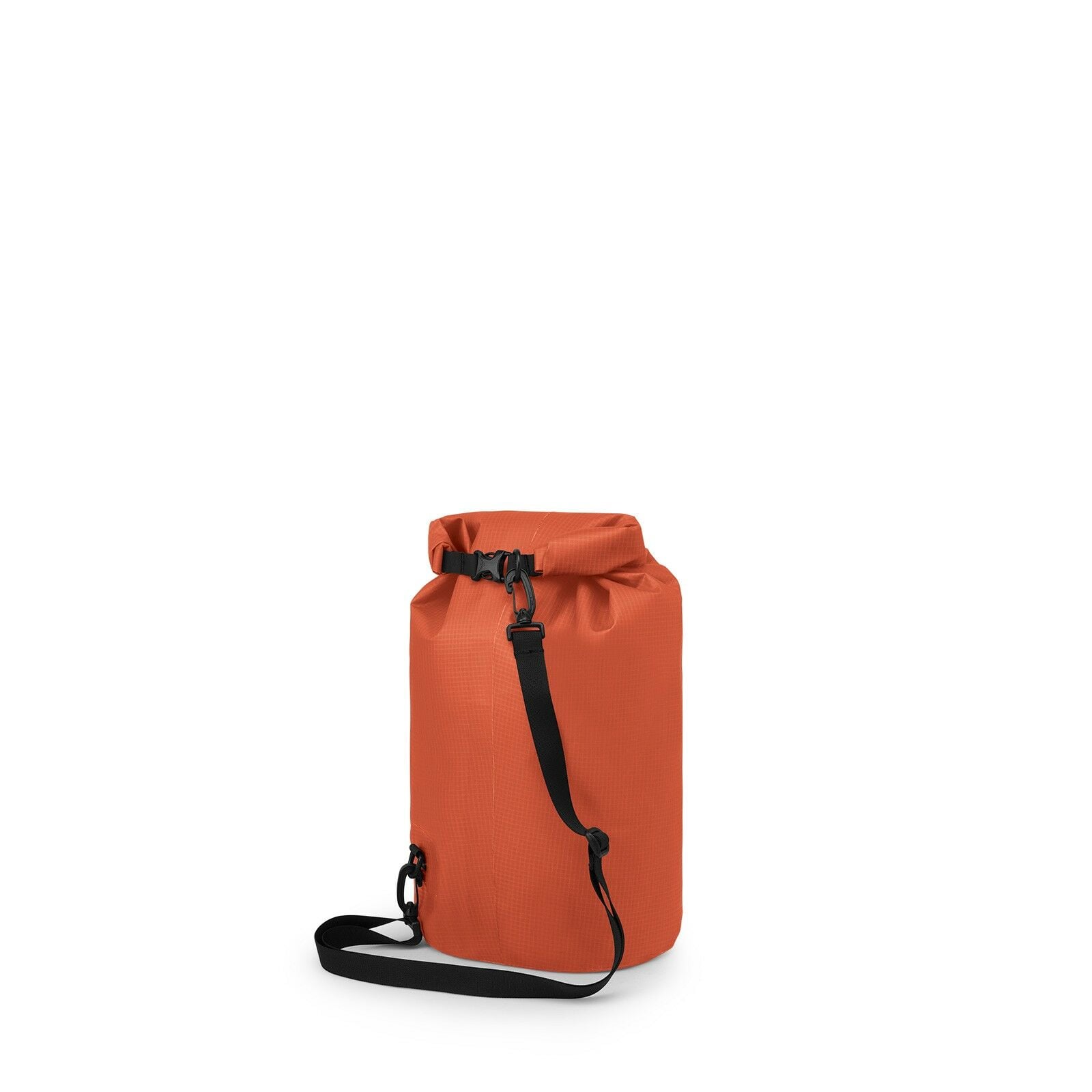 a 4/5 view of the Wildwater Dry Bag 15 in color Mars Orange