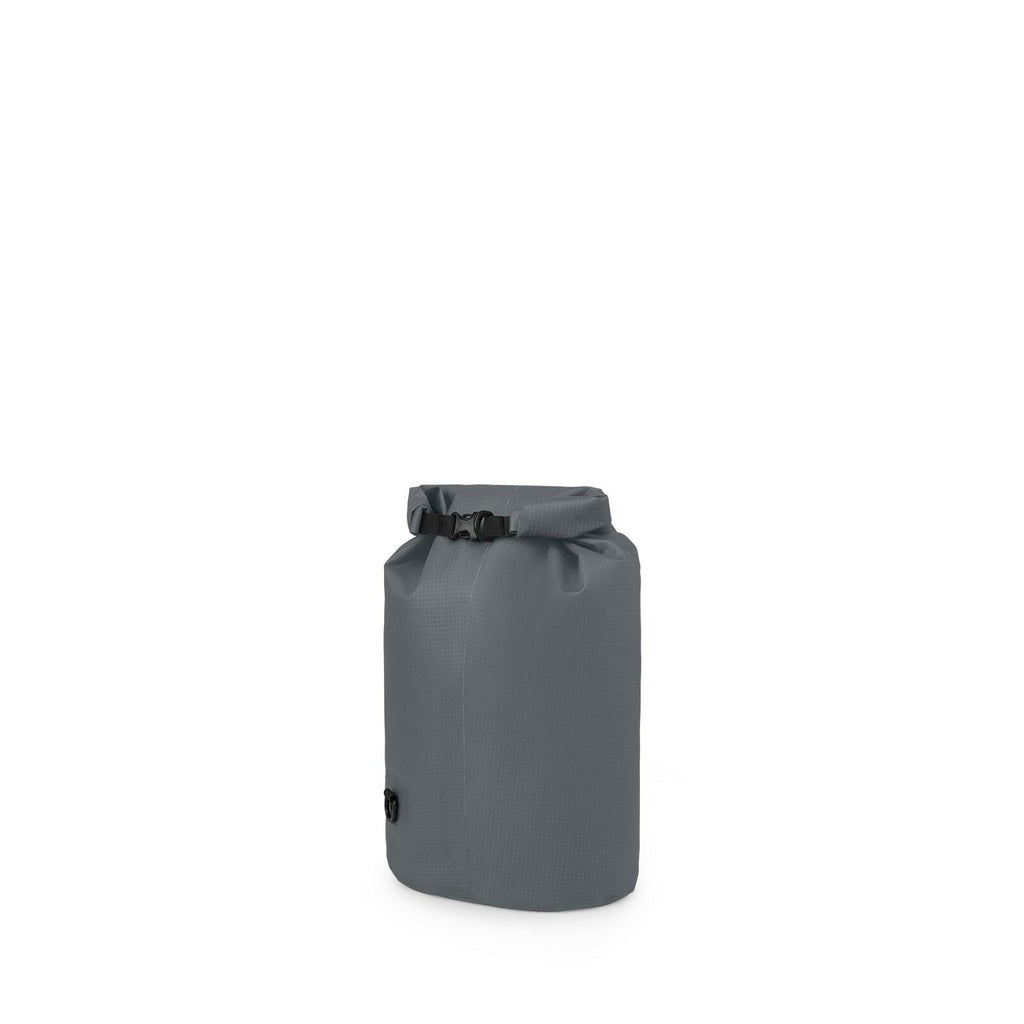 a 4/5 view of the Wildwater Dry Bag 15 in color Tunnel Vision Grey