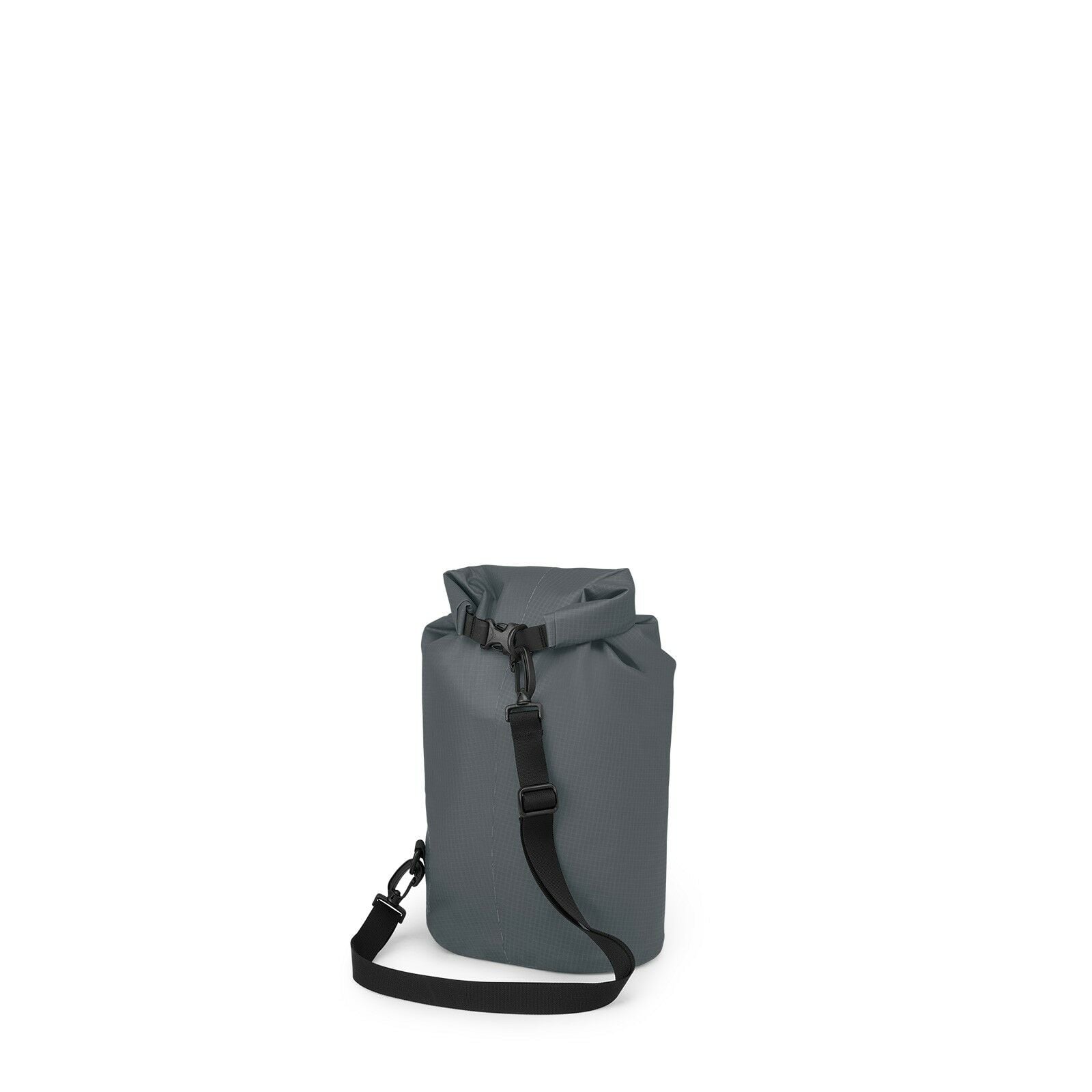 a 4/5 view of the Wildwater Dry Bag 8 in color Tunnel Vision Grey