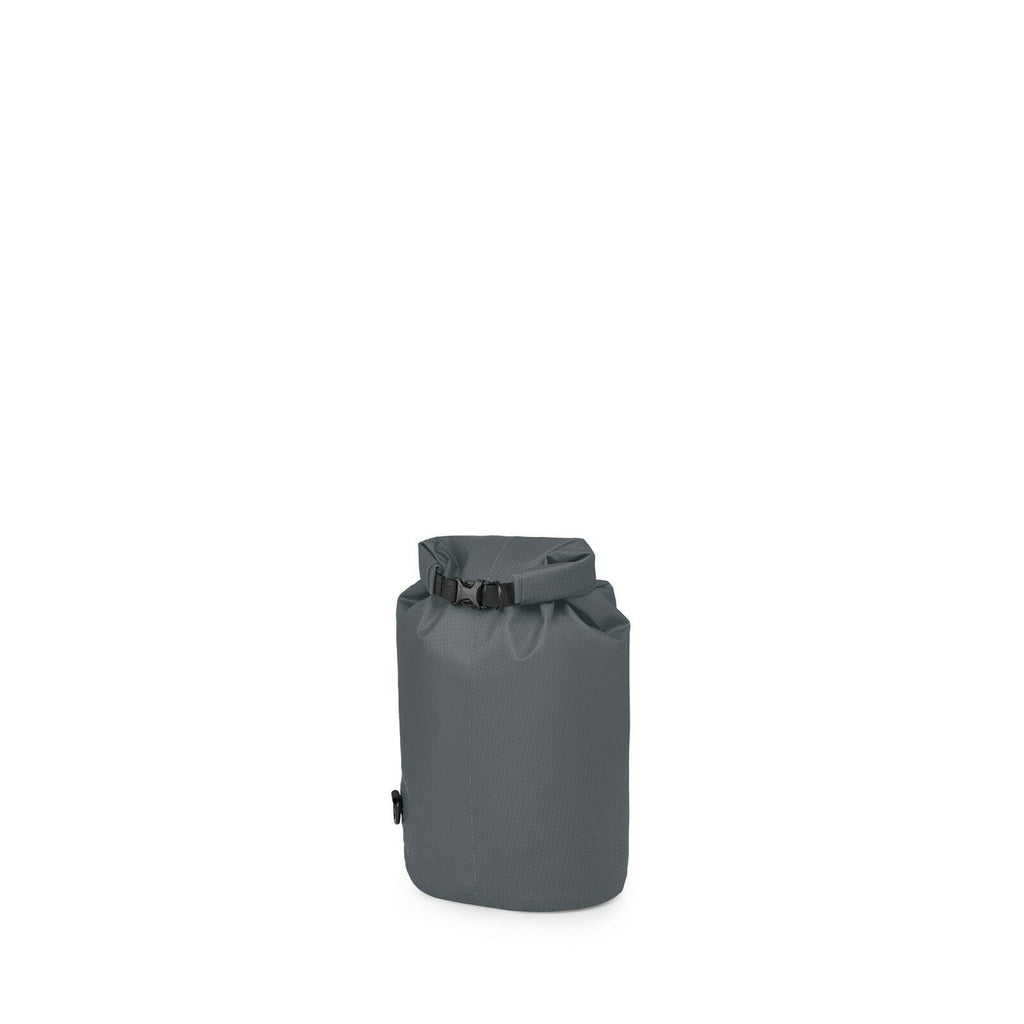 a 4/5 view of the Wildwater Dry Bag 8 in color Tunnel Vision Grey