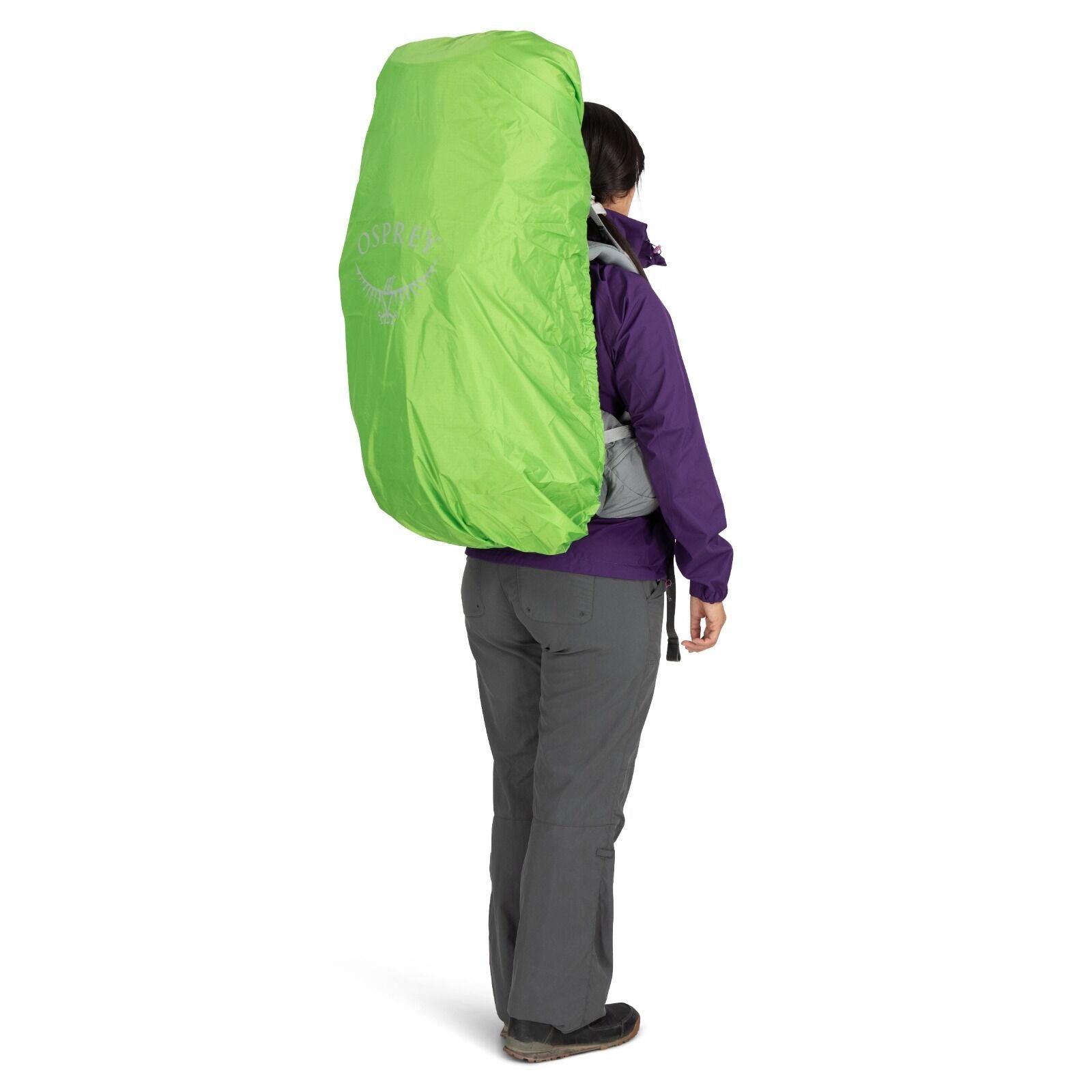 on body image of the ARiel 65 in the color Medium Grey with raincover