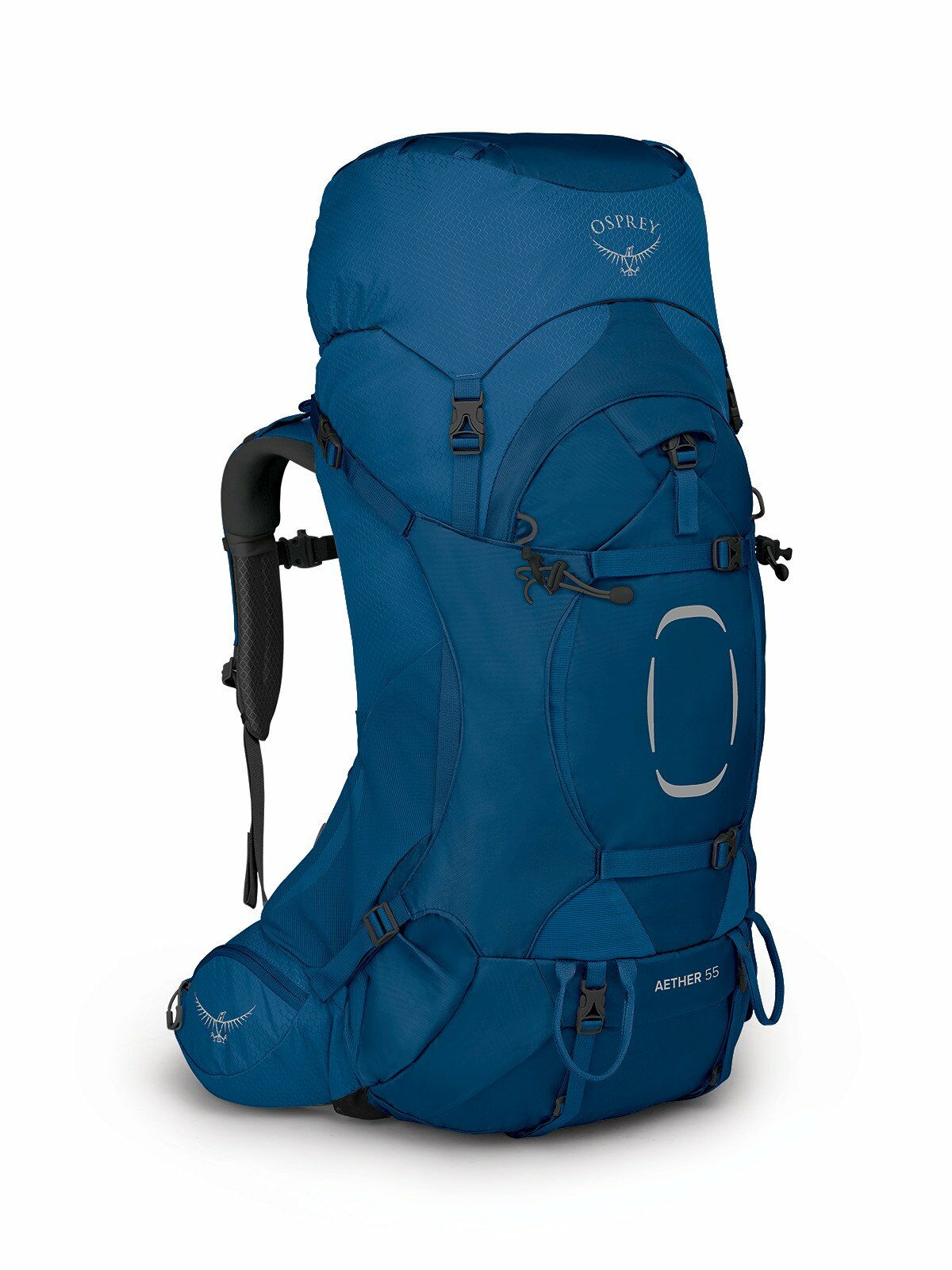 side view of the AETHER&trade; 55 in color deepwaterblue
