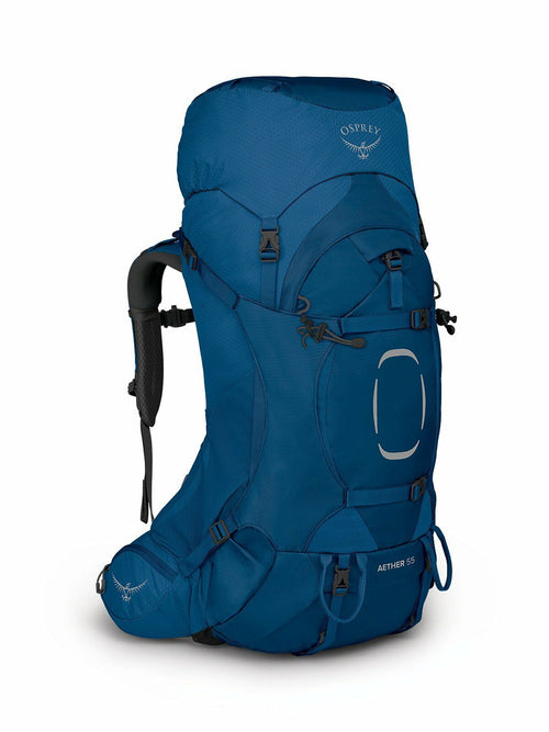 side view of the AETHER&trade; 55 in color deepwaterblue