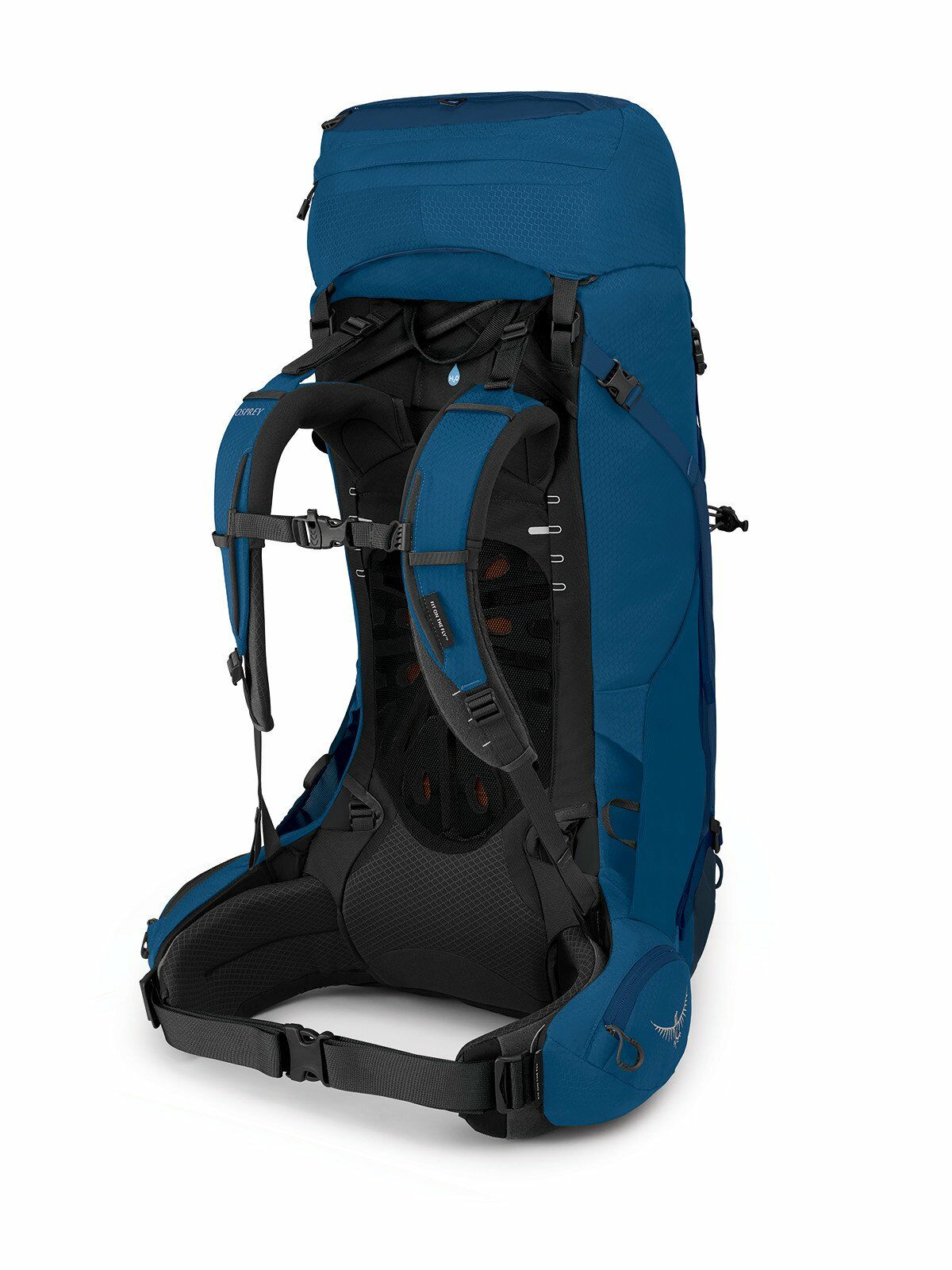 a 4/5 view of the AETHER&trade; 55 in color deepwaterblue