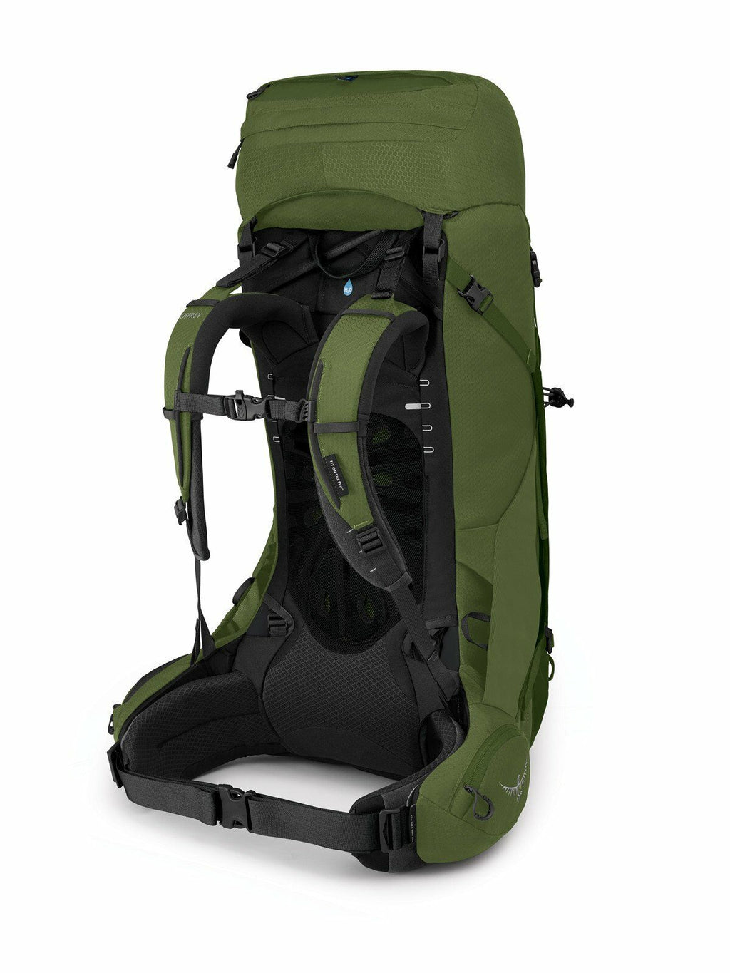 a 4/5 view of the AETHER&trade; 55 in color garlicmustardgreen
