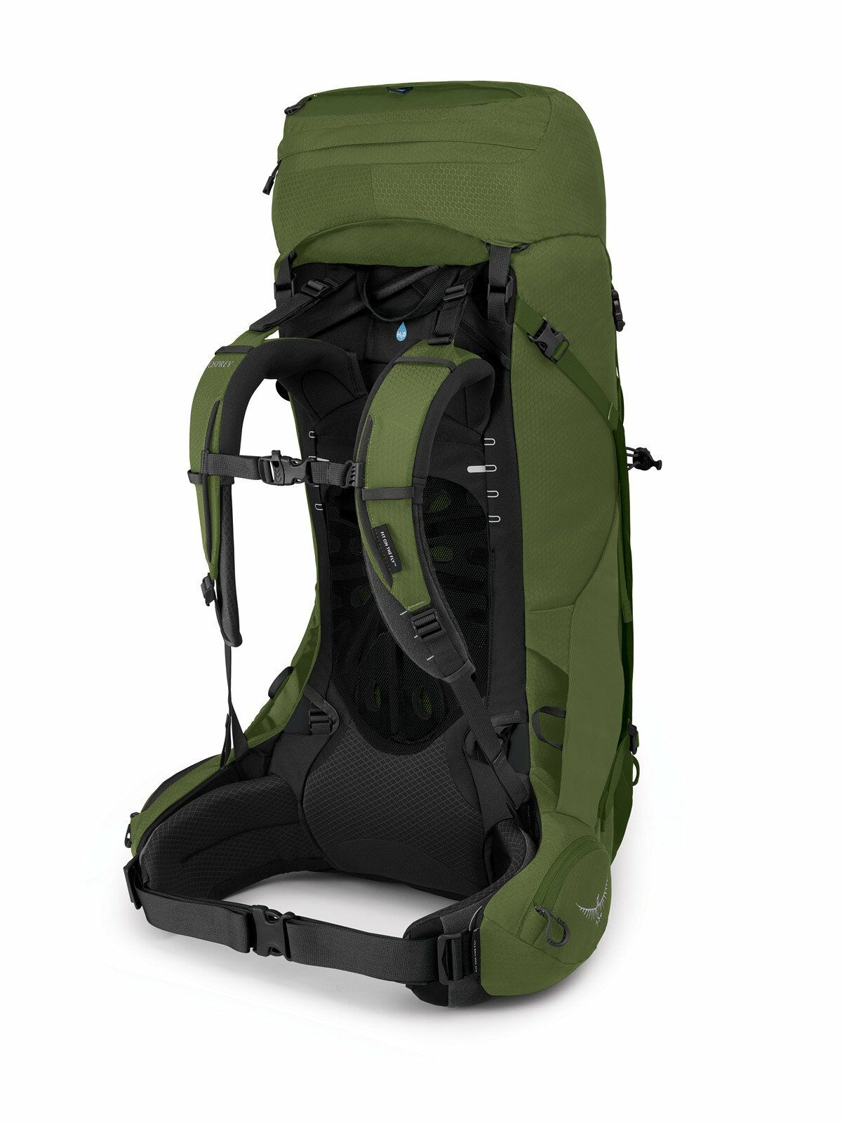 a 4/5 view of the AETHER&trade; 55 in color garlicmustardgreen