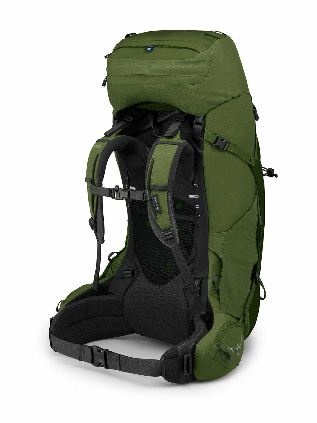 a 4/5 view of the AETHER&trade; 65 in color garlicmustardgreen
