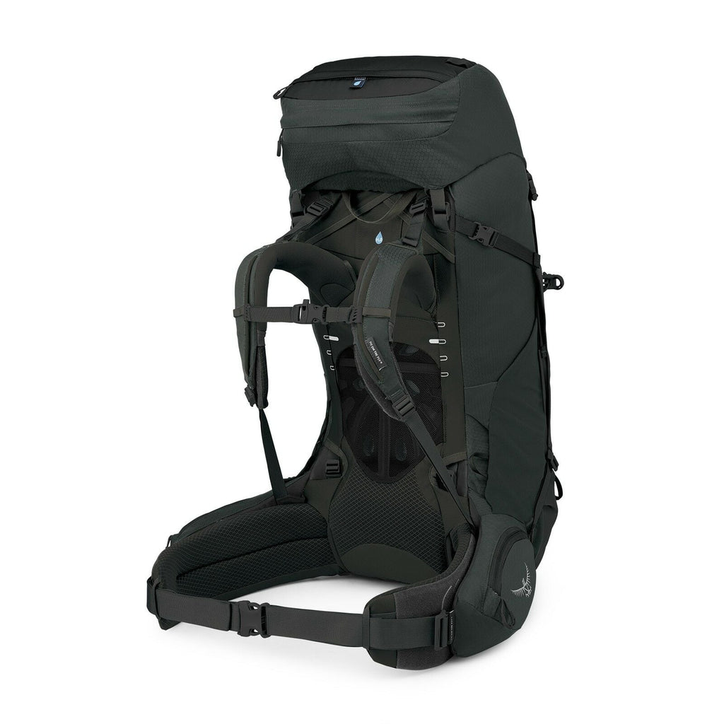 a 4/5 view of the Aether™ 65 Extended Fit in color black