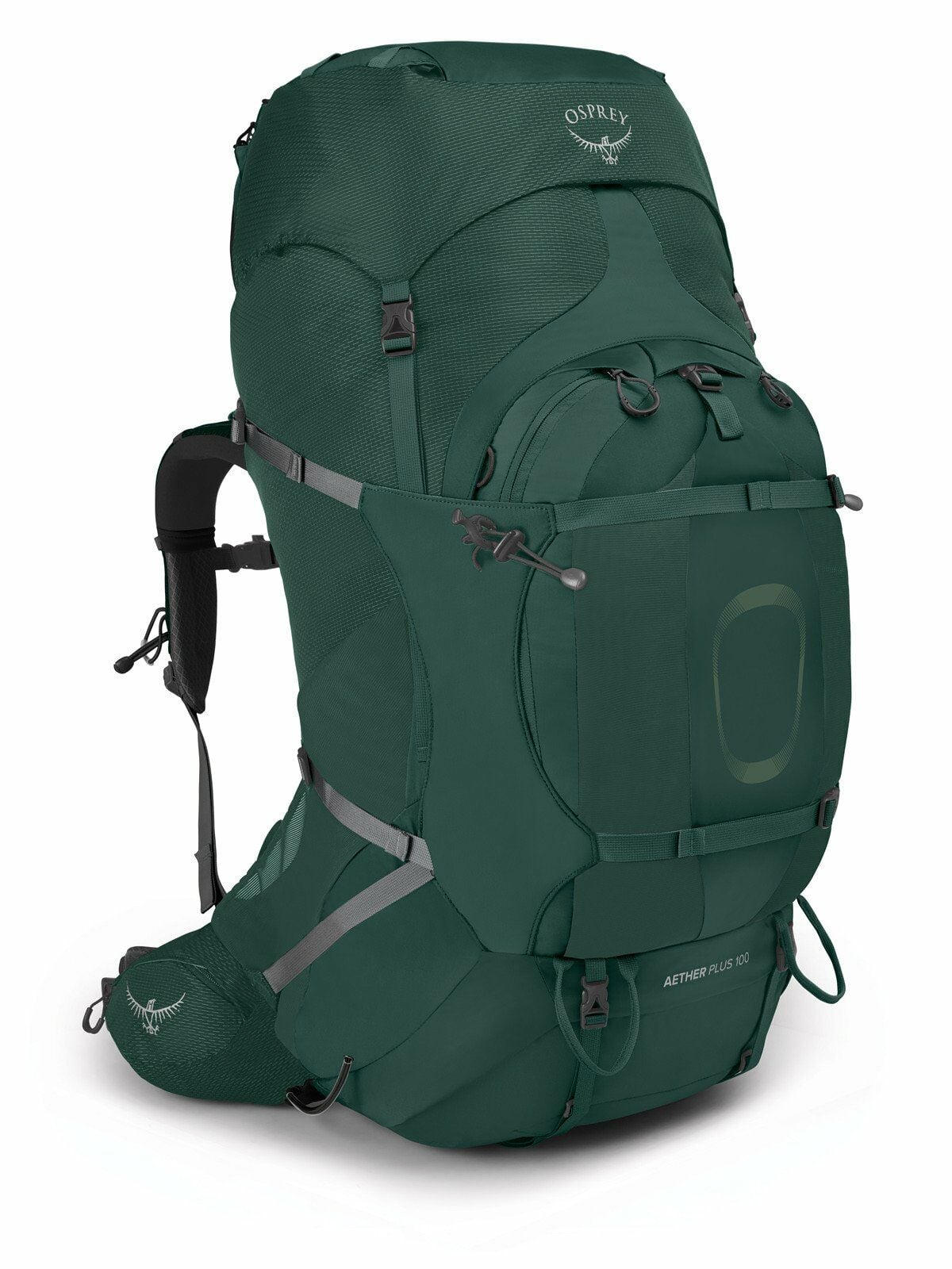 side view of the Aether&trade; Plus 100 in color axogreen