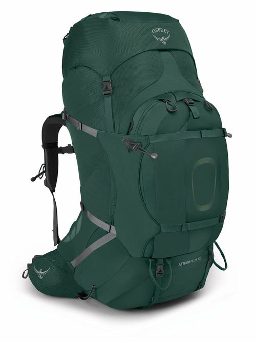 side view of the Aether&trade; Plus 100 in color axogreen