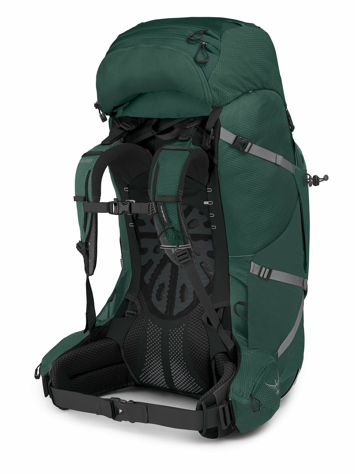 a 4/5 view of the Aether&trade; Plus 100 in color axogreen