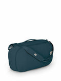 side view of the Osprey Arcane™ Duffel Pack in color stargazerblue