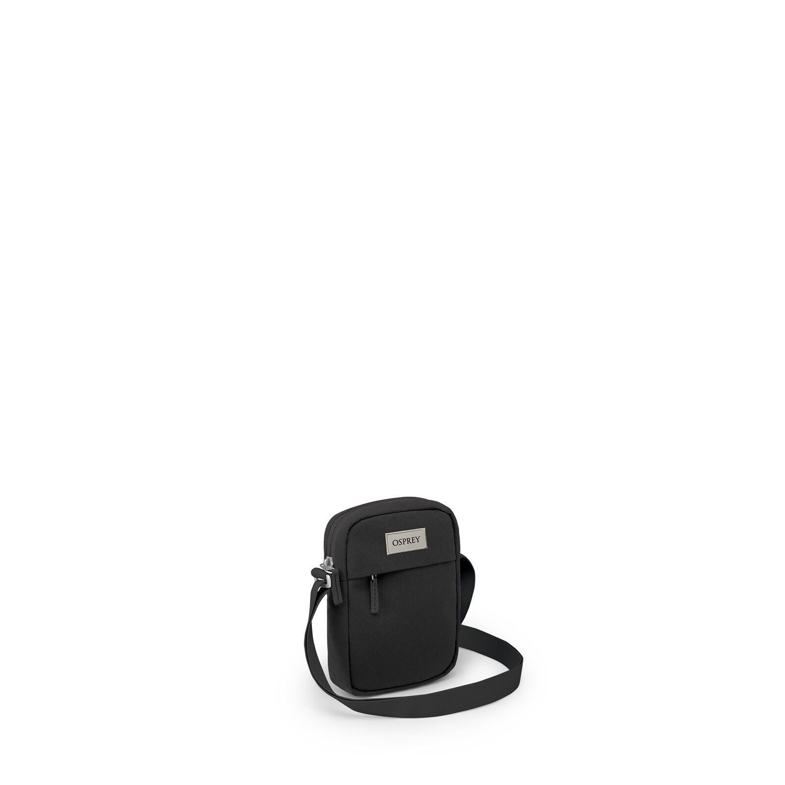 side view of the Arcane Small Crossbody in color Black
