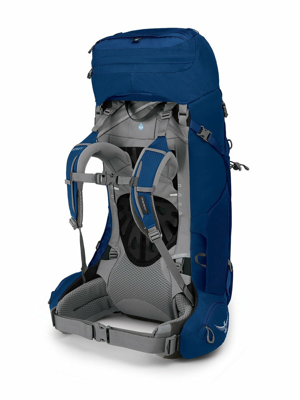 a 4/5 view of the ARIEL 55 in color ceramicblue