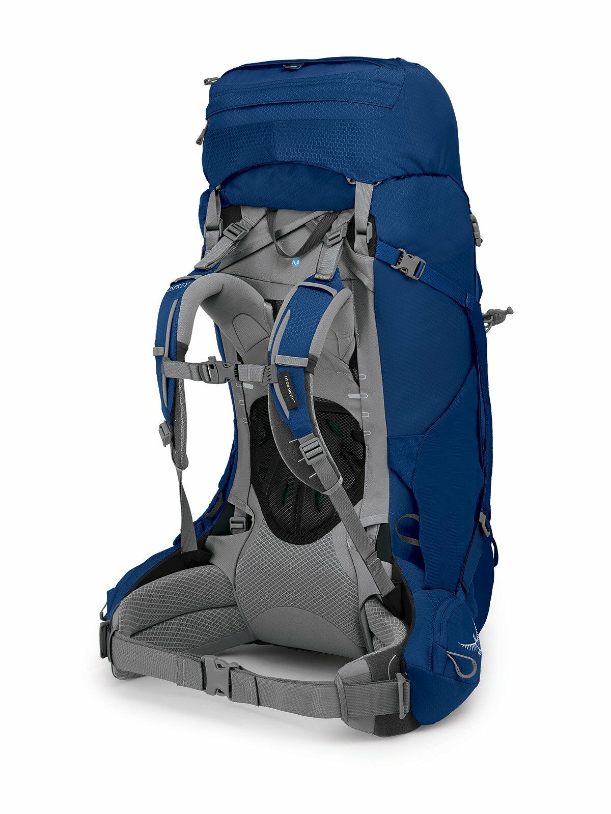 a 4/5 view of the ARIEL 65 in color ceramicblue