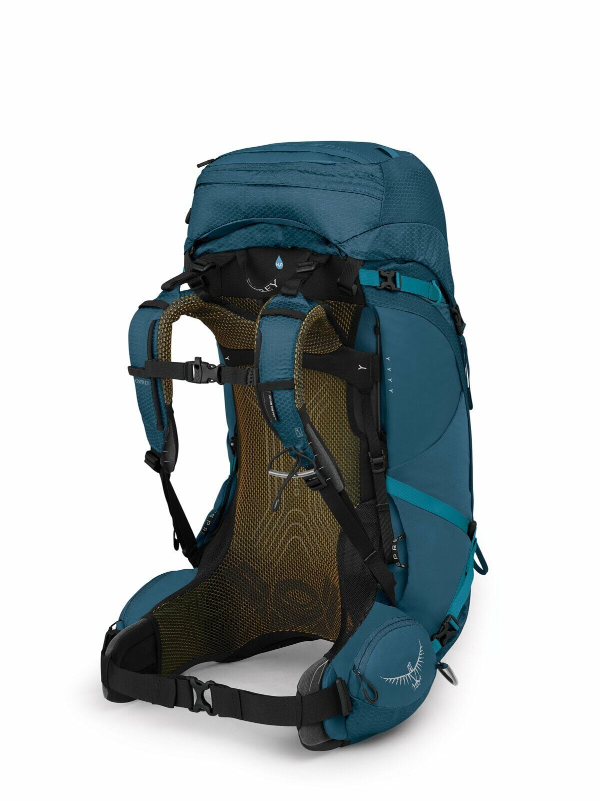 a 4/5 view of the Atmos AG 50 in color venturiblue