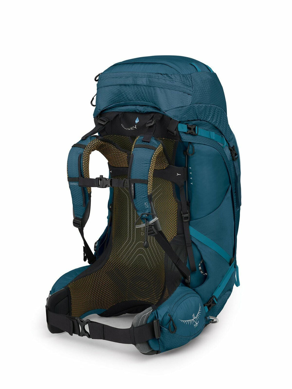 a 4/5 view of the Atmos AG 65 in color venturiblue