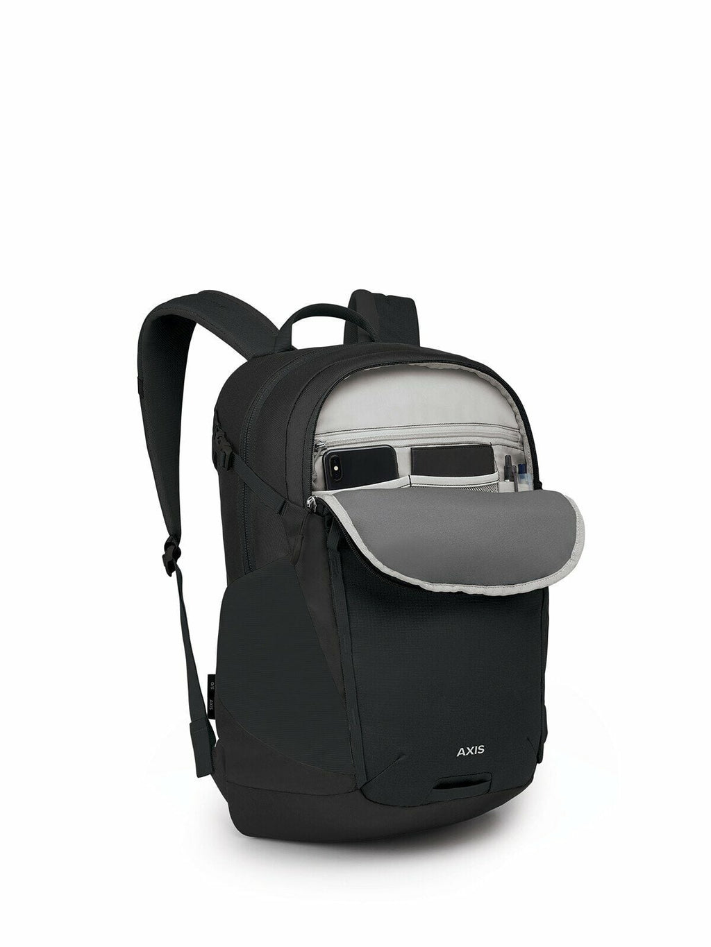 side view of the Axis 24 in color black