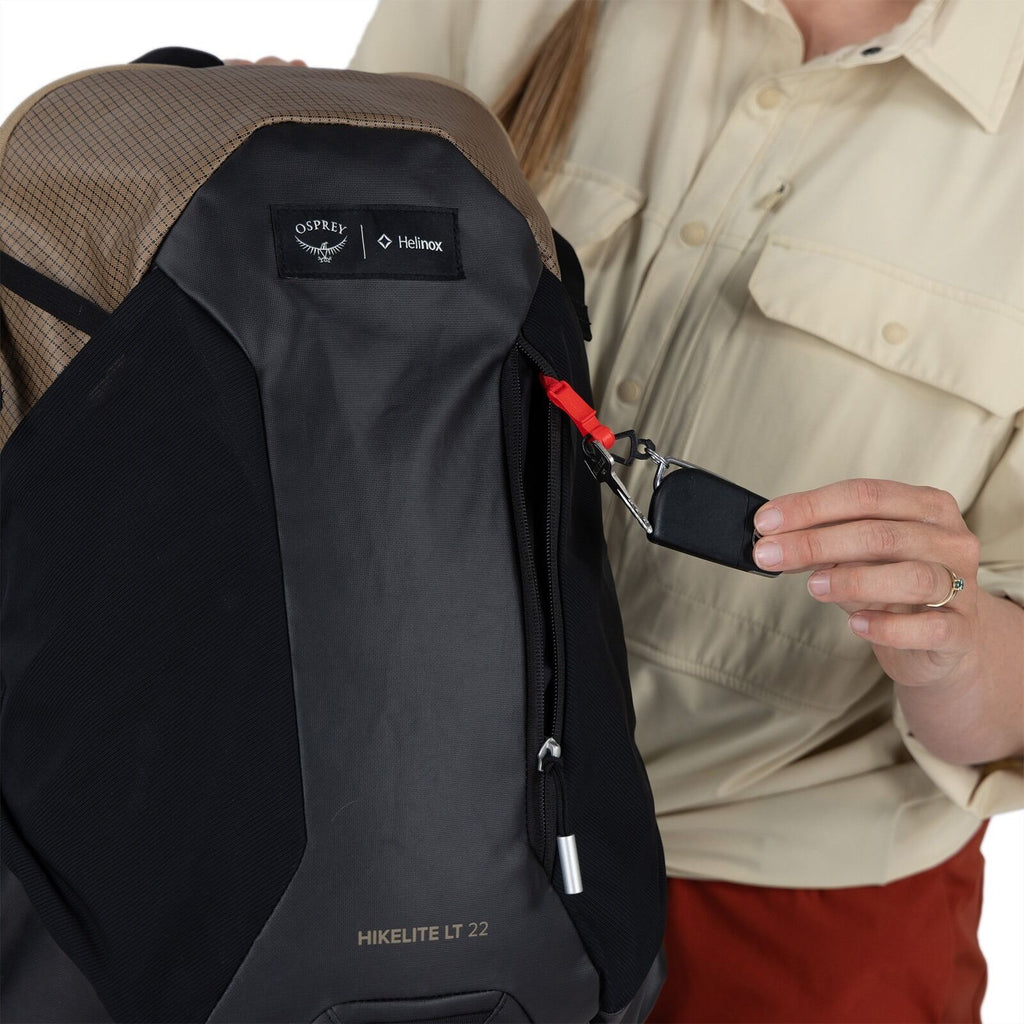 Detailed image of the Campcore Hikelite LT 22 Hiking Backpack in the color Latte Brown