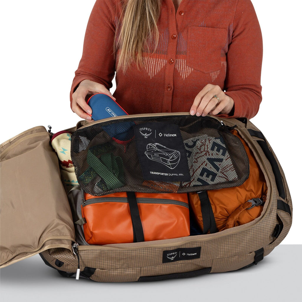 Detailed image of the Campcore Transporter Duffel 65