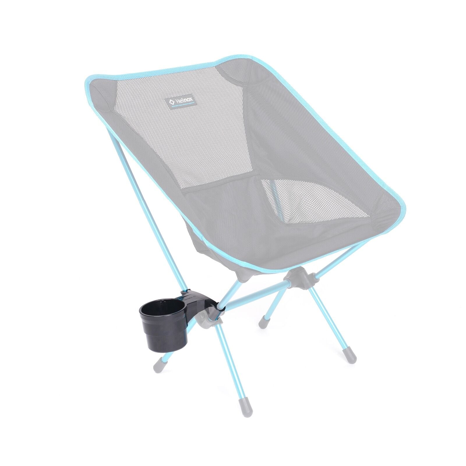 image showing how cup holder attaches to chair. image one