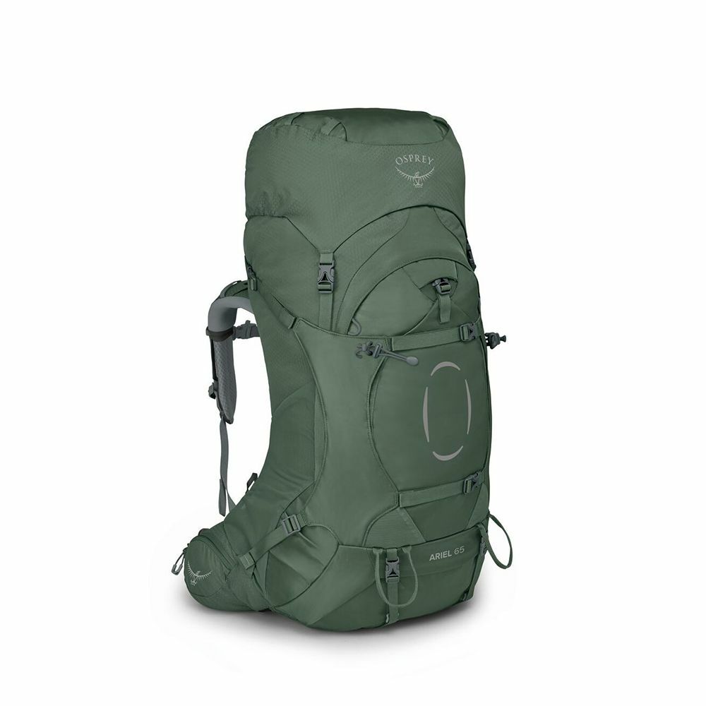 side image of the Ariel 65 in the color Koseret Green