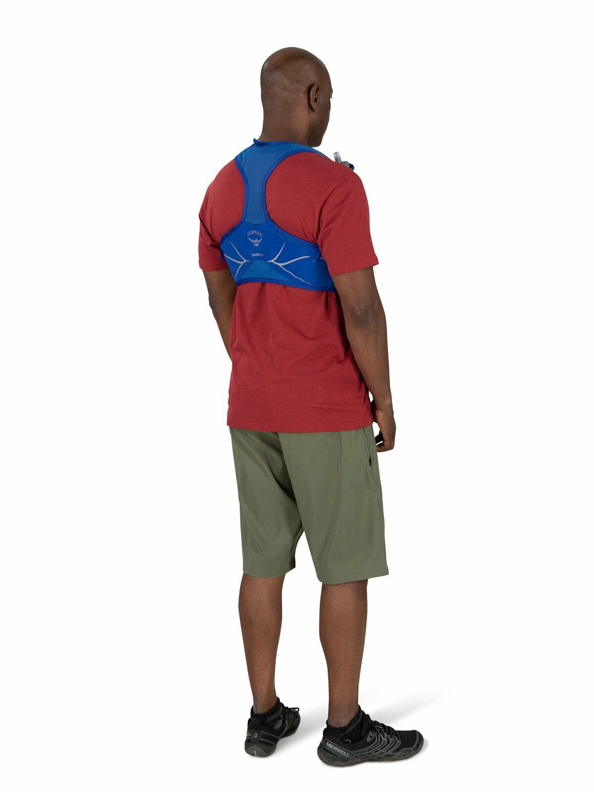 a person modeling the Duro® LT in color Dark Charcoal Grey