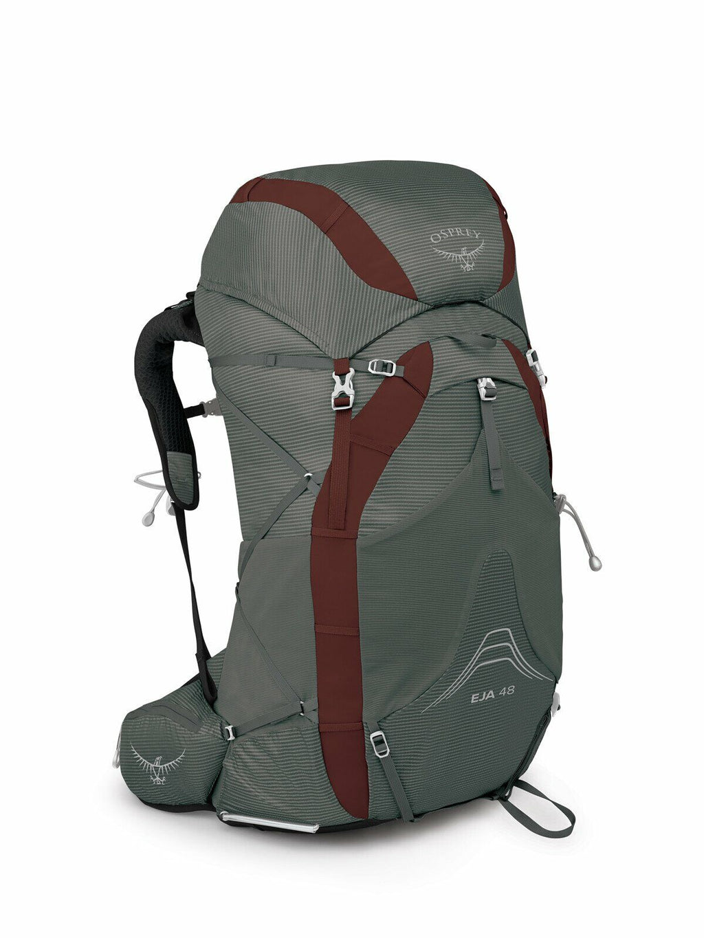 side view of the Eja 48 in color cloudgrey
