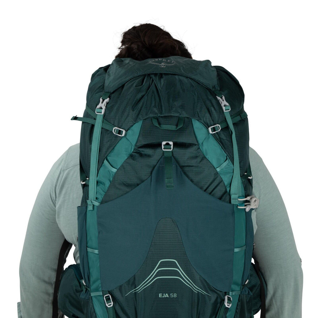 model wearing the Eja 58 Extended Fit in color Deep Teal