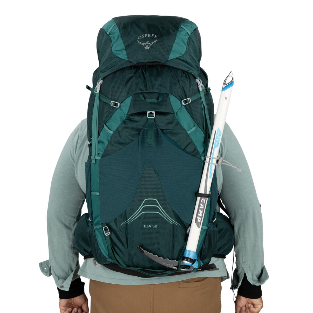 model wearing the Eja 58 Extended Fit in color Deep Teal