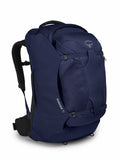 side view of the Fairview® 70 Travel Pack in color winternightblue