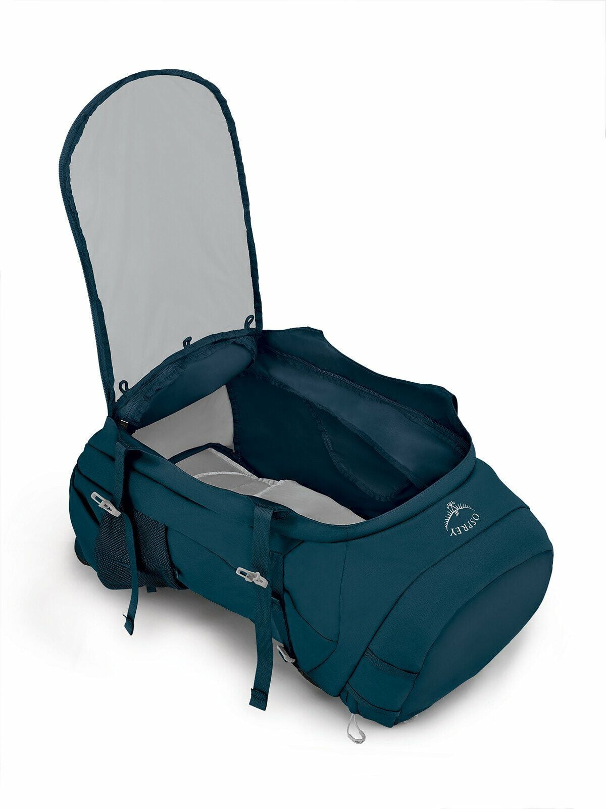 side view of the Fairview® Trek 70 in color nightjungleblue