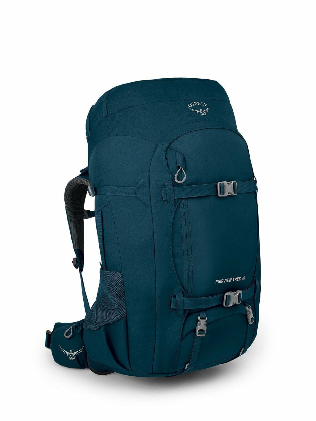 side view of the Fairview® Trek 70 in color nightjungleblue
