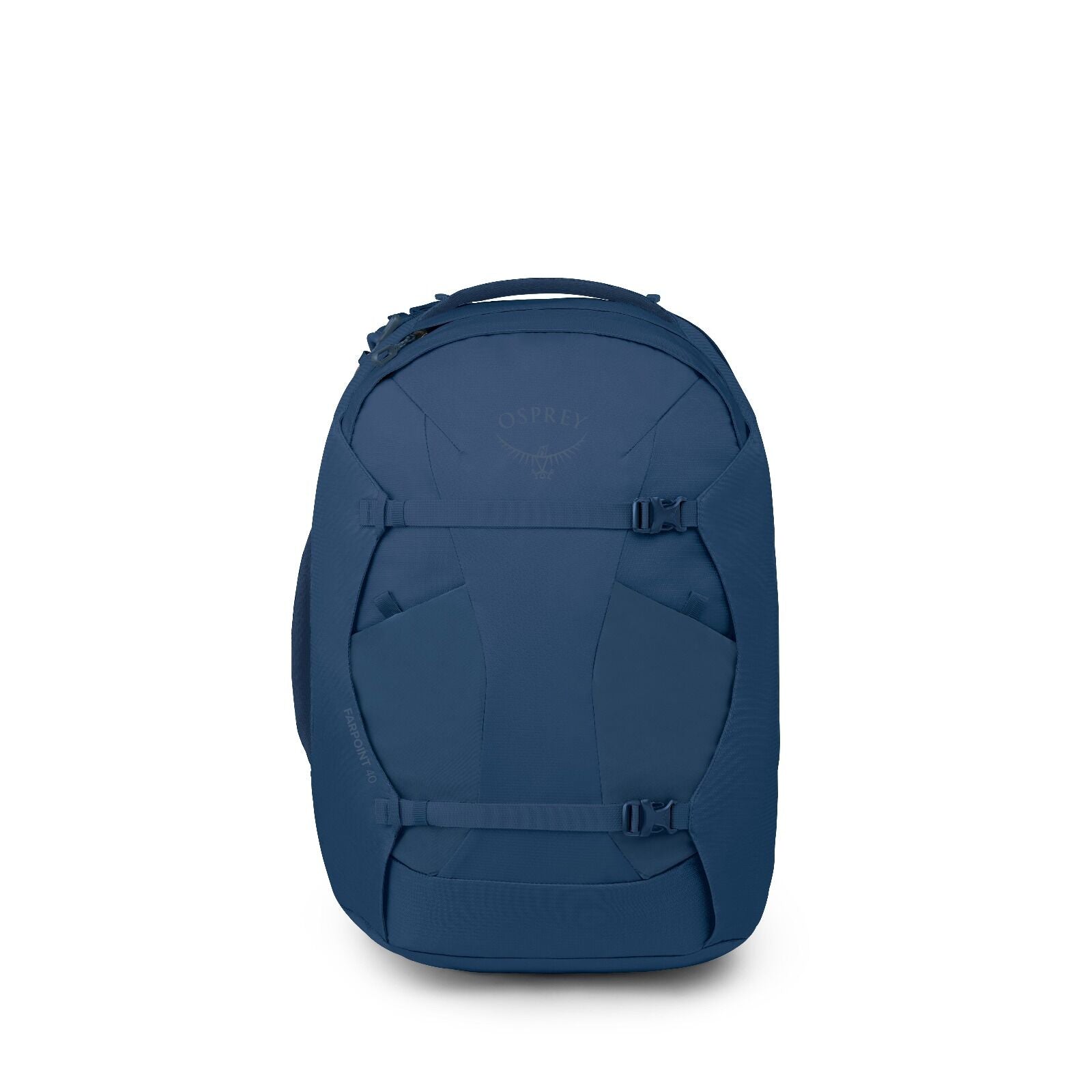 Front image of the Farpoint 40 in the color Antique Blue