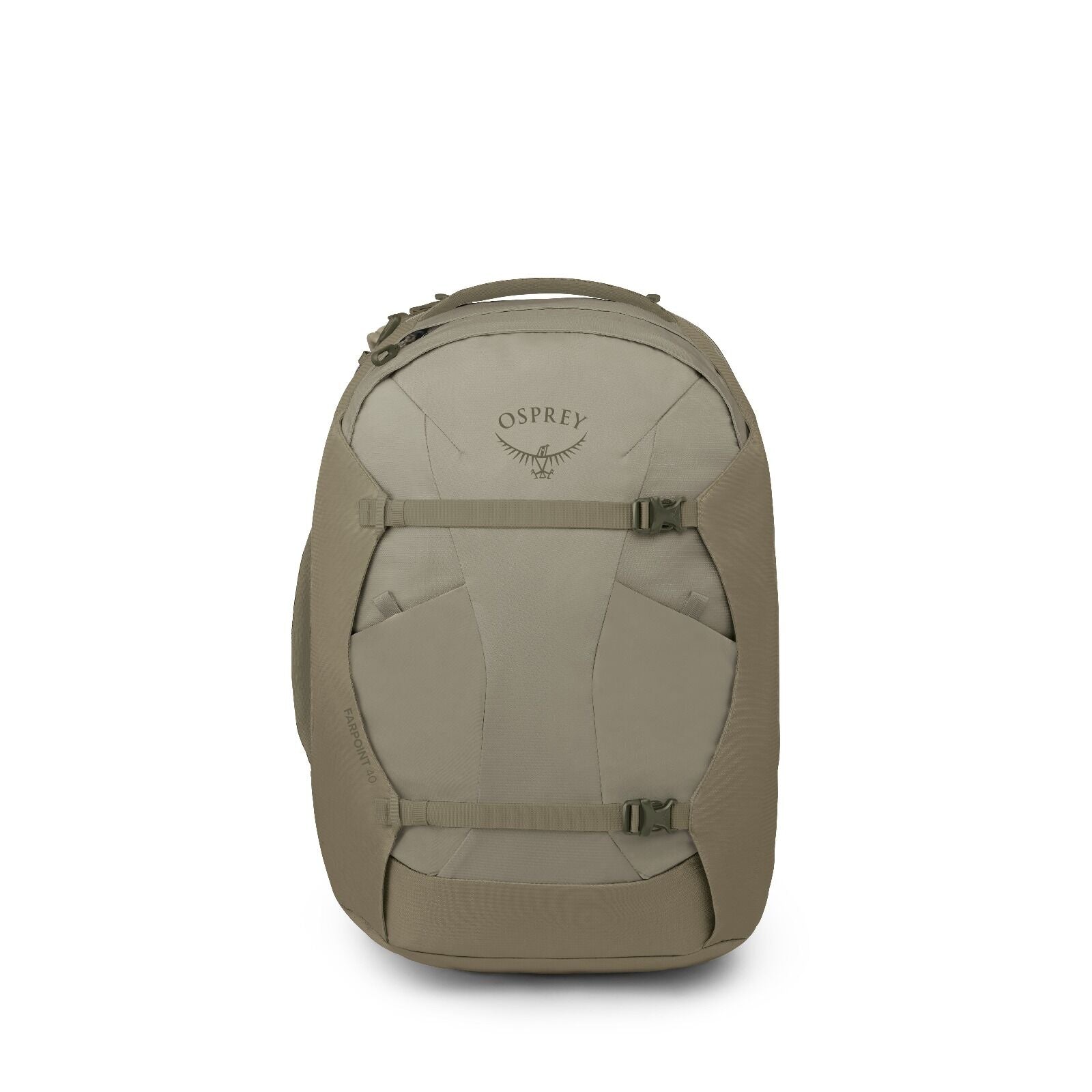 Front image of the Farpoint 40 in the color Sawdust